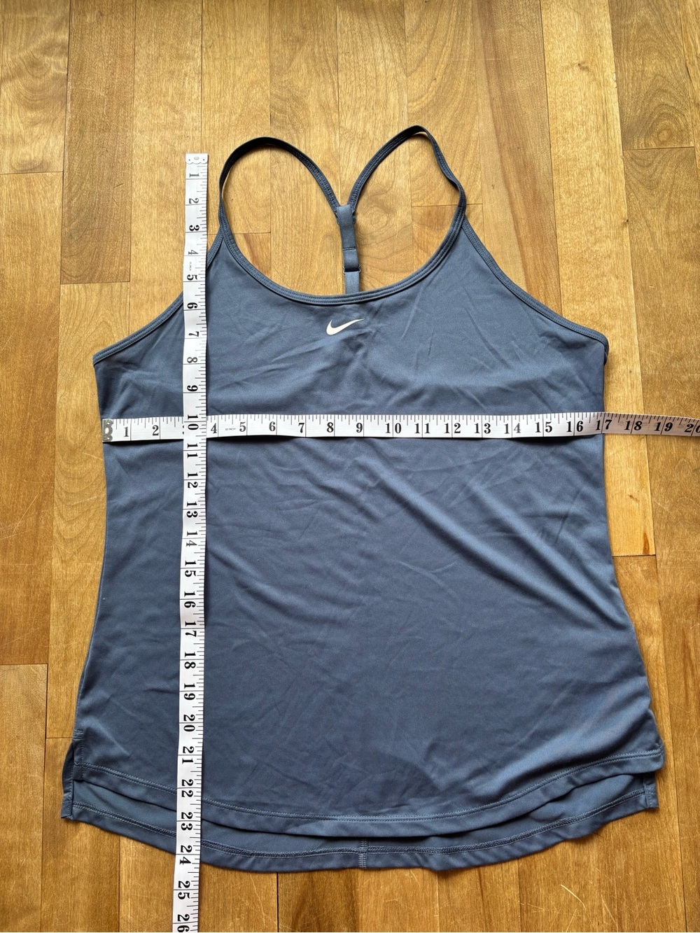 Nike Women’s Slate Blue Slim Racerback Camisole - Picture 4 of 5